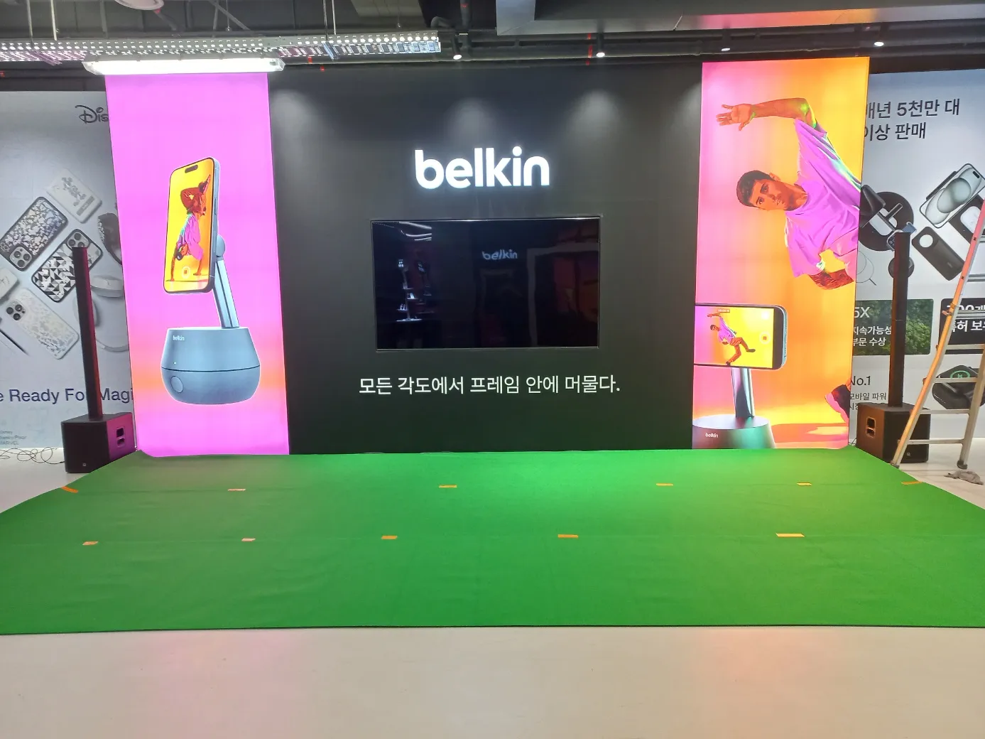 팝업전시부스 성수동 벨킨 팝업 시공 사례