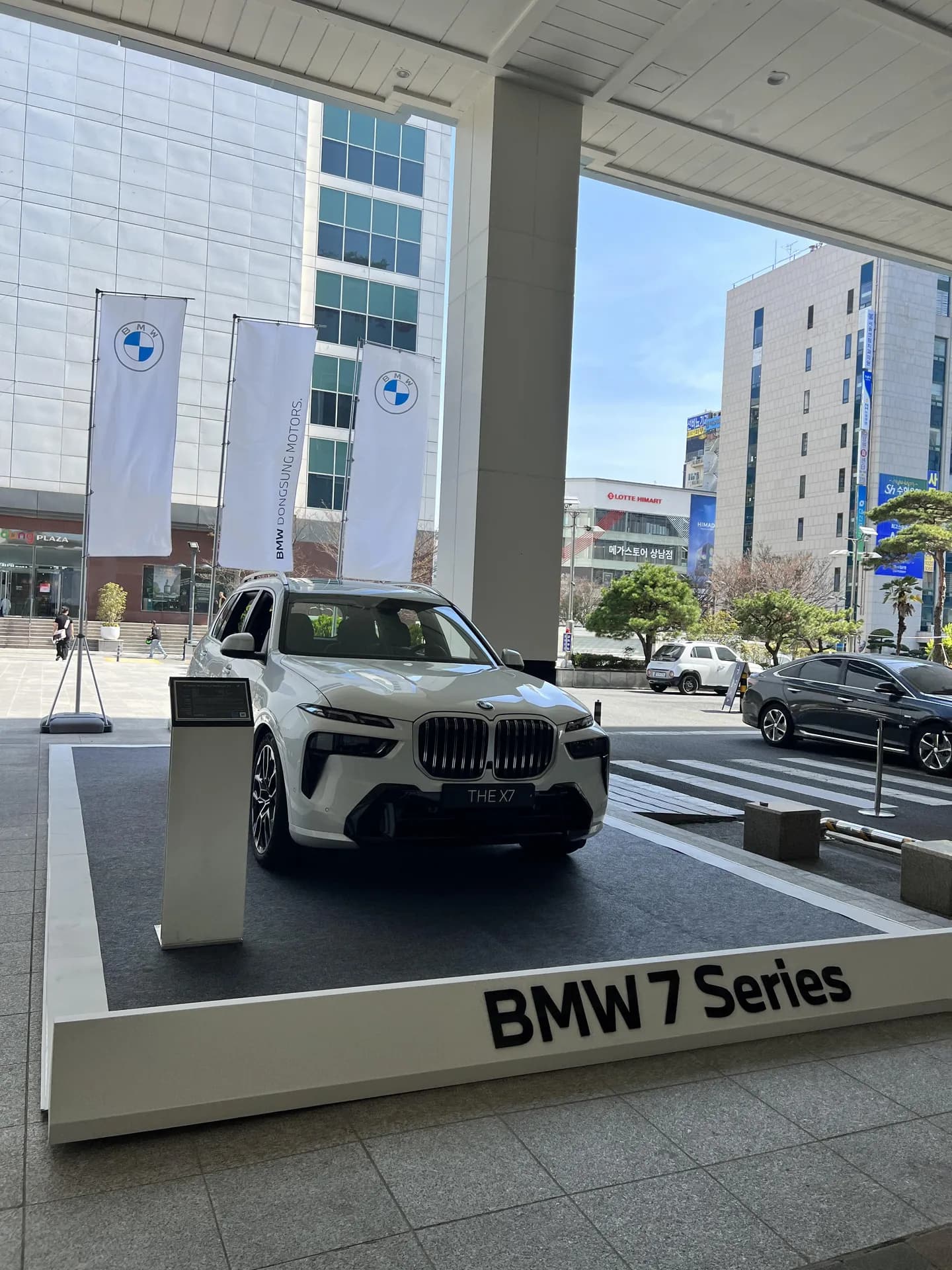 팝업전시부스 BMW 팝업 전시 시공 사례