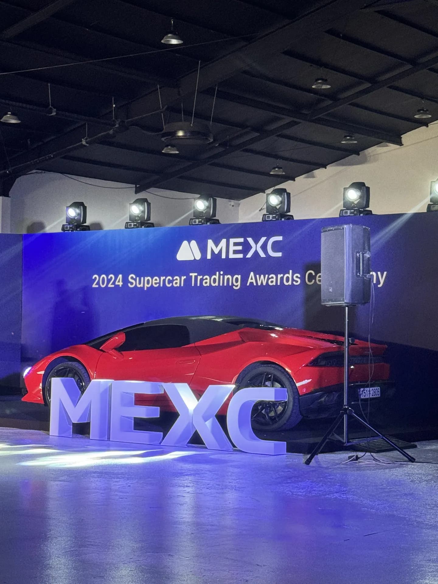 팝업전시부스 MEXS 코인 시상식 시공 사례